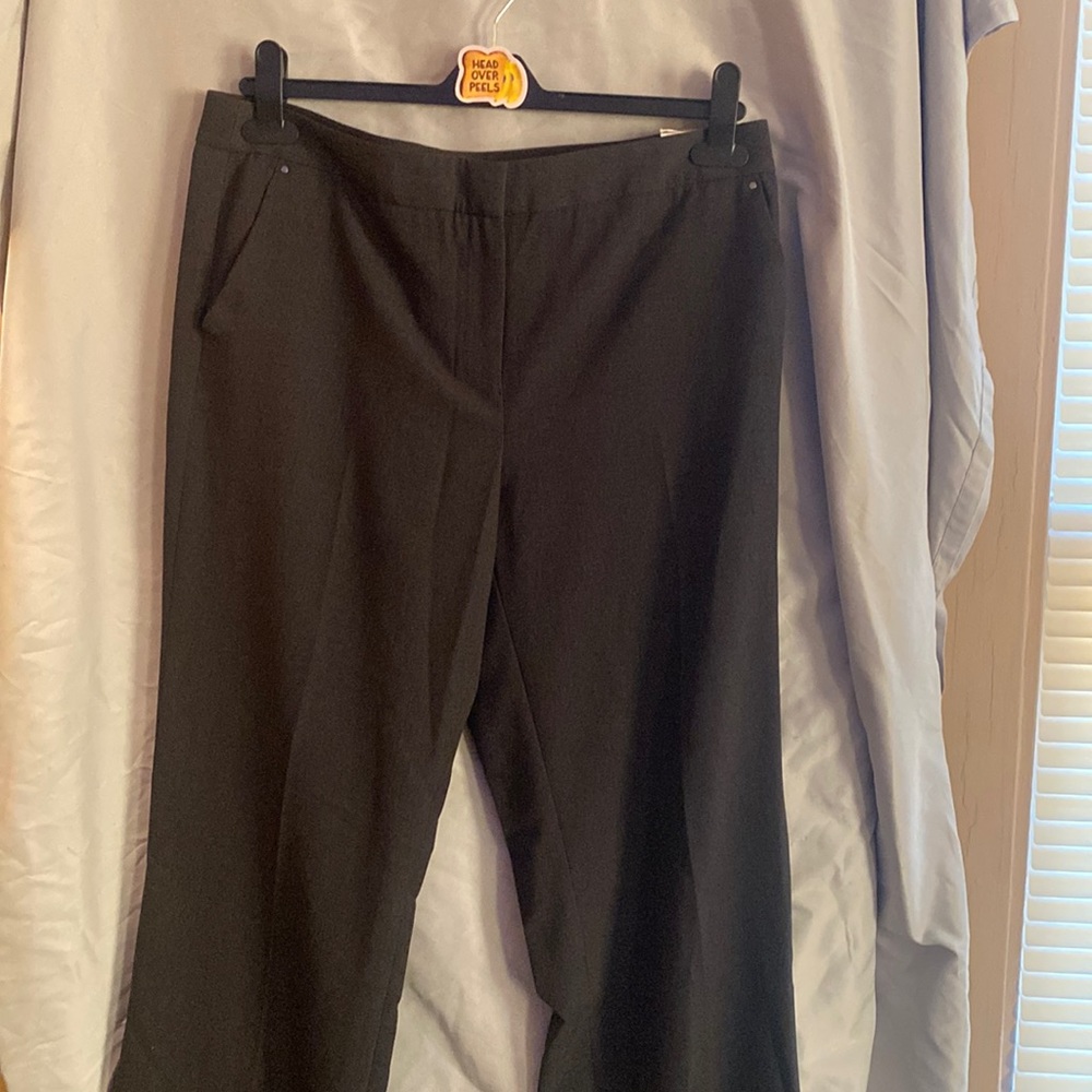 Anne Klein Charcoal Dress Pants